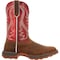 Durango Maverick XP, Ventilated Western Work Boot, 12 M, 11 in Height, Briar Brown/Crimson Red DDB0479 - alternate 5
